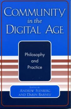 Paperback Community in the Digital Age: Philosophy and Practice Book