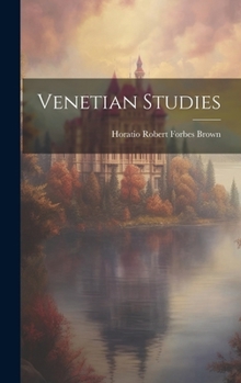 Hardcover Venetian Studies Book