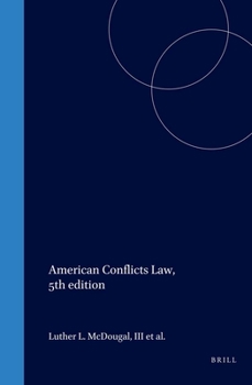 Hardcover American Conflicts Law, 5th Edition Book