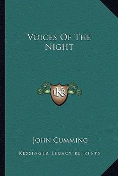 Paperback Voices Of The Night Book