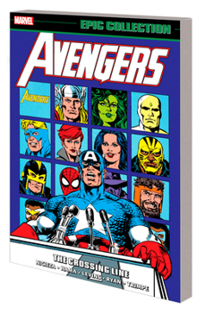 Paperback Avengers Epic Collection: The Crossing Line Book