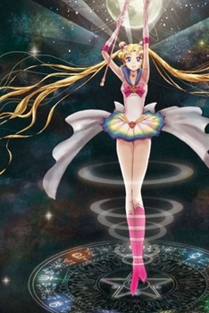 Journal: Sailor Moon Soft Glossy Cover Journal Lined Pages Book 6 x 9 Inches 110 Pages