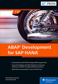 Hardcover ABAP Development for SAP Hana Book