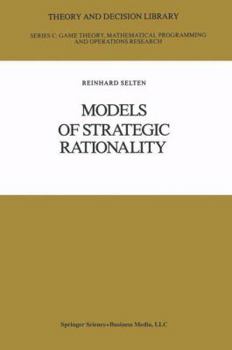 Hardcover Models of Strategic Rationality Book