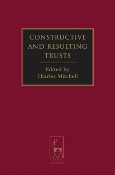 Hardcover Constructive and Resulting Trusts Book