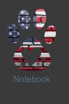 Paperback Notebook: Perfect Notebook For Americans. Cute Cream Paper 6*9 Inch With 100 Pages Notebook For Writing Daily Routine, Journal a Book