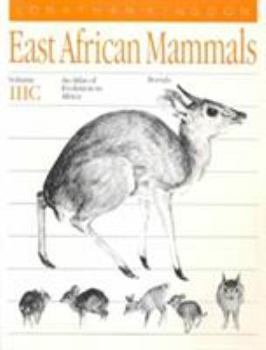 Paperback East African Mammals: An Atlas of Evolution in Africa, Volume 3, Part C: Bovids Volume 6 Book