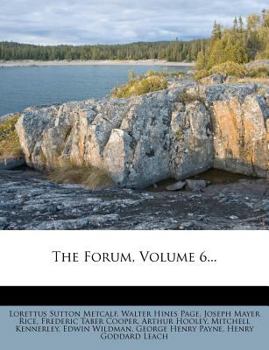 Paperback The Forum, Volume 6... Book