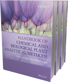 Hardcover Handbook of Chemical and Biological Plant Analytical Methods, 3 Volume Set Book