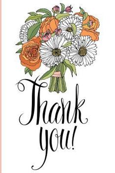 Paperback Thank You: Blank Lined Journal Book