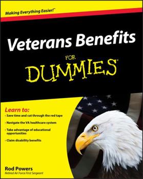 Paperback Veterans Benefits for Dummies Book
