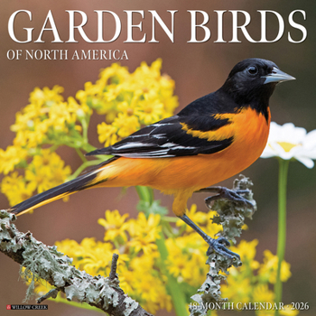 Calendar Garden Birds 2026 Wall Calendar Book