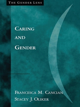 Paperback Caring and Gender Book