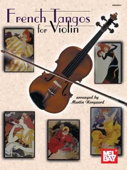 Paperback French Tangos for Violin Book