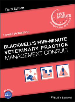 Hardcover Blackwell's Five-Minute Veterinary Practice Management Consult Book
