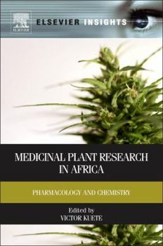 Hardcover Medicinal Plant Research in Africa: Pharmacology and Chemistry Book