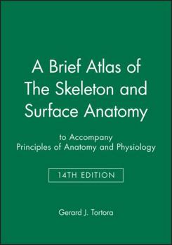 Paperback A Brief Atlas of the Skeleton and Surface Anatomy to Accompany Principles of Anatomy and Physiology, 14e Book