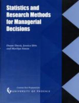 Paperback Statistics and Research Methods for Managerial Decisions Book