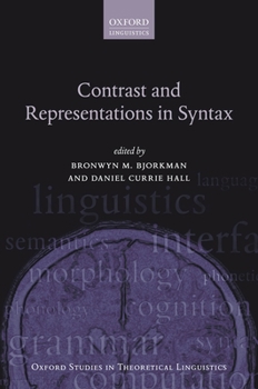 Paperback Contrast and Representations in Syntax Book