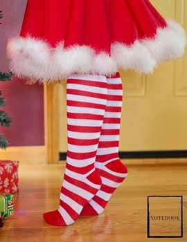 Paperback Christmas Time Lined Notebook Writing Pad Sketchbook: Unlined Ruled Pages Book (8.5 x 11 inches A4) - 100 Pages Journal II Planning, Drawing, Sketchin Book