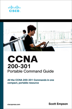Paperback CCNA 200-301 Portable Command Guide Book