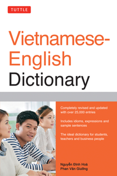 Paperback Tuttle Vietnamese-English Dictionary Book