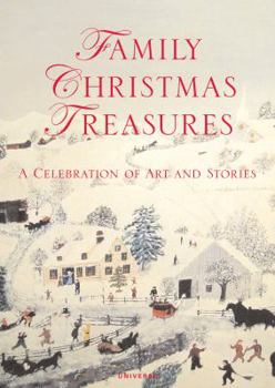 Hardcover Family Christmas Treasures: A Celebration of Art and Stories Book