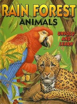 Hardcover Rainforest Animals Book