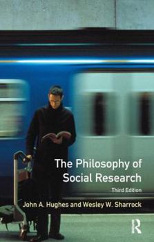 Hardcover The Philosophy of Social Research Book