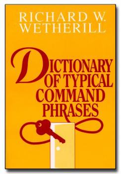 Paperback Dictionary of Typical Command Phrases Book