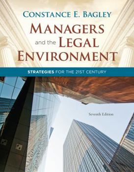 Hardcover Managers and the Legal Environment: Strategies for the 21st Century Book