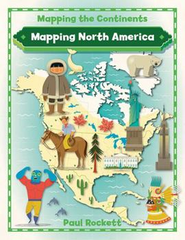 Paperback Mapping North America Book