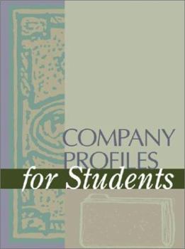 Hardcover Company Profiles for Students: Volumes 1 & 2 Book