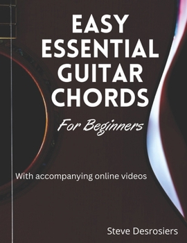 Paperback Easy Essential Guitar Chords For Beginners Book