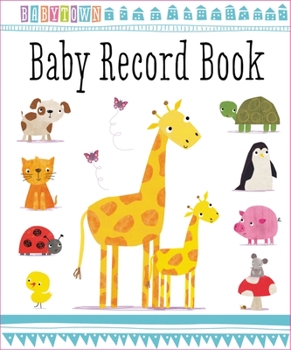 Hardcover Babytown Baby Record Book