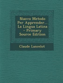 Paperback Nuovo Metodo Per Apprender... La Lingua Latina [Italian] Book