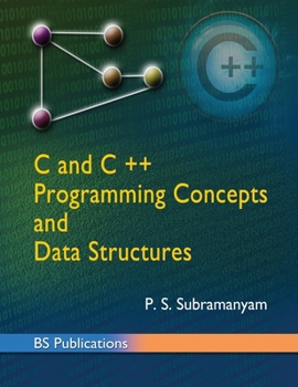Hardcover C and C++ programming concepts and Data structures Book