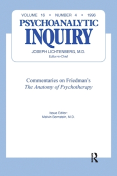 Paperback Commentaries: Psychoanalytic Inquiry, 16.4 Book