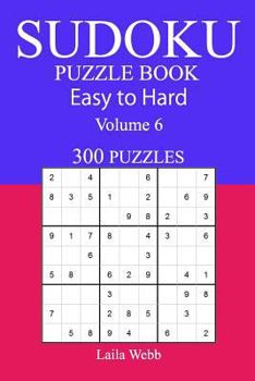 Paperback 300 Easy to Hard Sudoku Puzzle Book