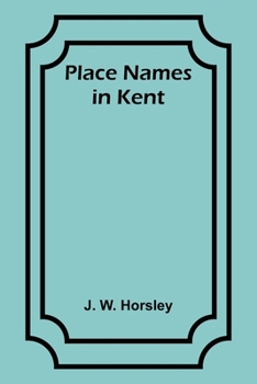 Paperback Place Names in Kent Book