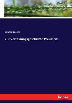 Paperback Zur Verfassungsgeschichte Preussens [German] Book