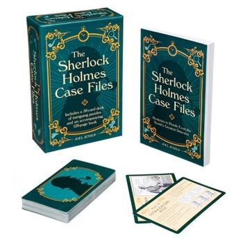 Paperback The Sherlock Holmes Case Files: Includes a 50-Card Deck of Absorbing Puzzles and an Accompanying 128-Page Book