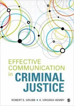 Paperback Effective Communication in Criminal Justice Book