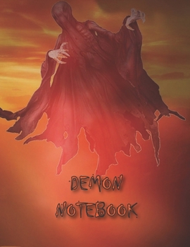 Demon NOTEBOOK: Notebooks and Journals 110 pages (8.5"x11")
