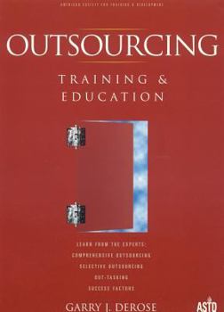 Paperback Outsourcing Training and Education Book