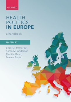 Hardcover Health Politics in Europe: A Handbook Book
