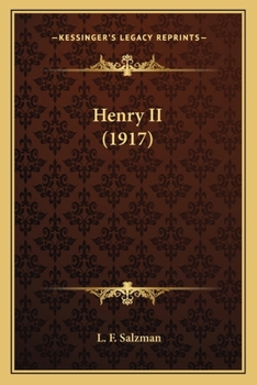Paperback Henry II (1917) Book