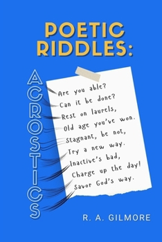 Paperback Poetic Riddles: Acrostics Book