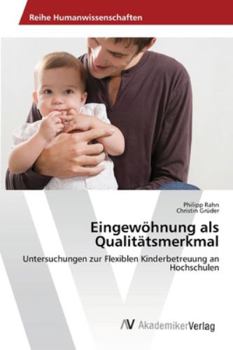 Paperback Eingewöhnung als Qualitätsmerkmal [German] Book