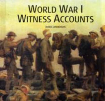 Hardcover World War I Witness Accounts Book